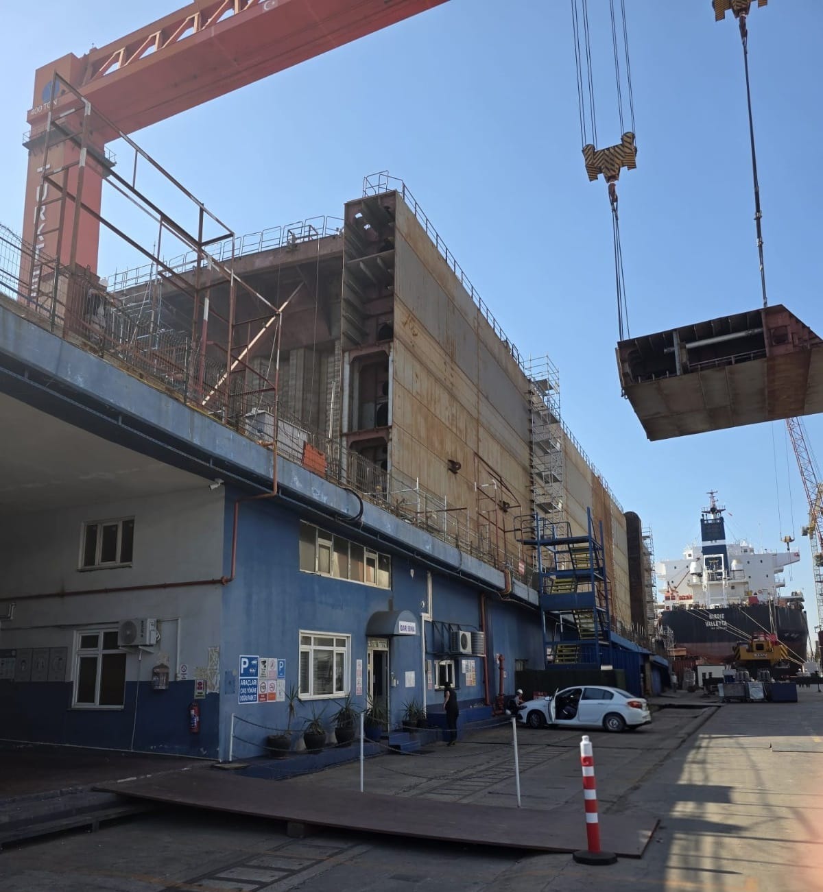 Türkter Tersanesi Kızak Tahkik ve Güçlendirme İşi